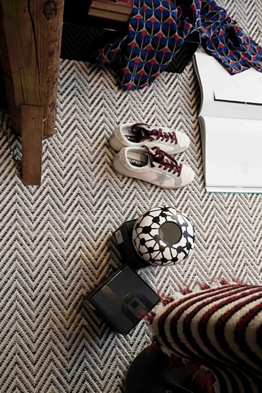 Geometrie e colori della moquette